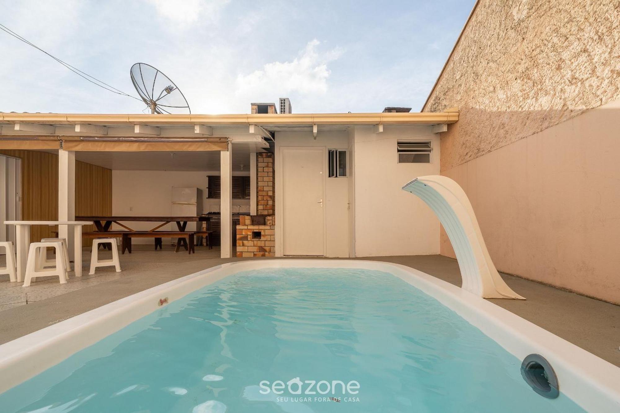 Bela Casa Com Piscina No Centro De Penha/Sc Bsl190 Villa Penha  Luaran gambar
